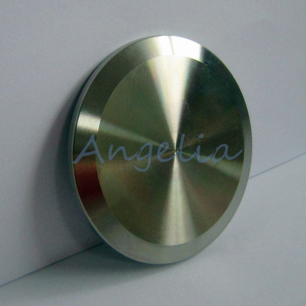 3" Stainless Steel Sanitary End Cap Tri Clamp End Pipe Blank Flange OD 91mm