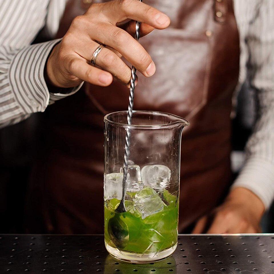 Cuillère à Cocktail à poignée en spirale de 30/40/50cm de Long, agitateur à boisson, tige de mélange de Whisky, outils de barman, ustensiles de Bar de cuisine