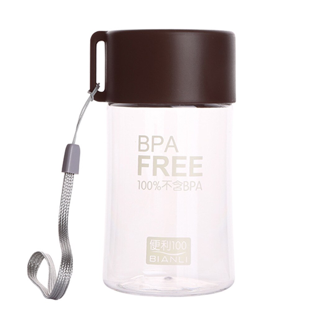 Portable 150ML Plastic Juice Water Bottle Cup Sport Camping Cycling Travel Accessories Drinking Outdoor Sports Portable Bottles