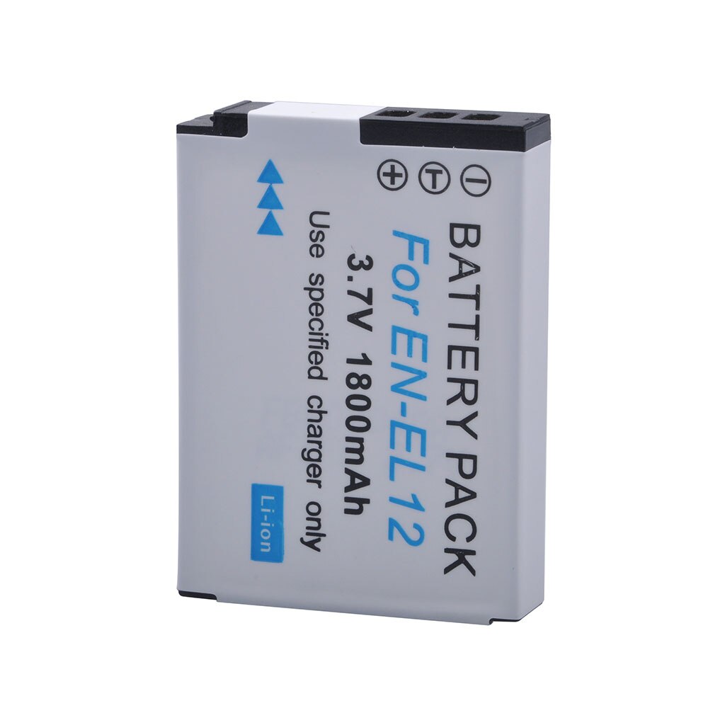 2x EN-EL12 EN EL12 ENEL12 Batterij Voor Nikon Coolpix A900 AW130 AW120 S9900 S9500 W300 S9700 S9600 S9300 S6000 S8200 s8100 AW110
