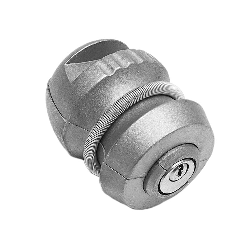 Insertable Hitch Lock Trailer Parts Coupling Tow Ball Caravan Boat Security Lock: Default Title