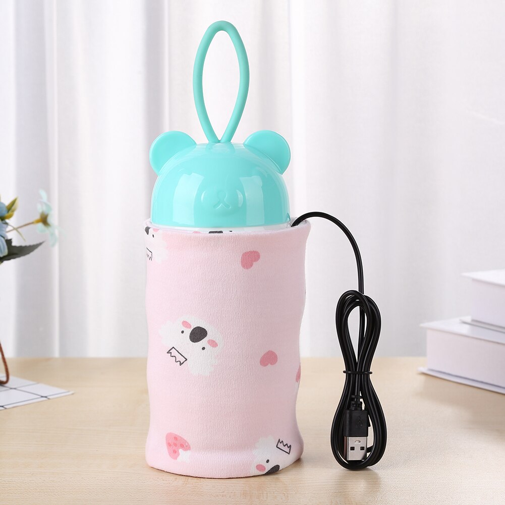 USB Baby Milk Bottle Warmer Heater Thermal Bag Safety Outdoor Baby Nursing Feeding Bottle Thermostat Heater Insulated Bag