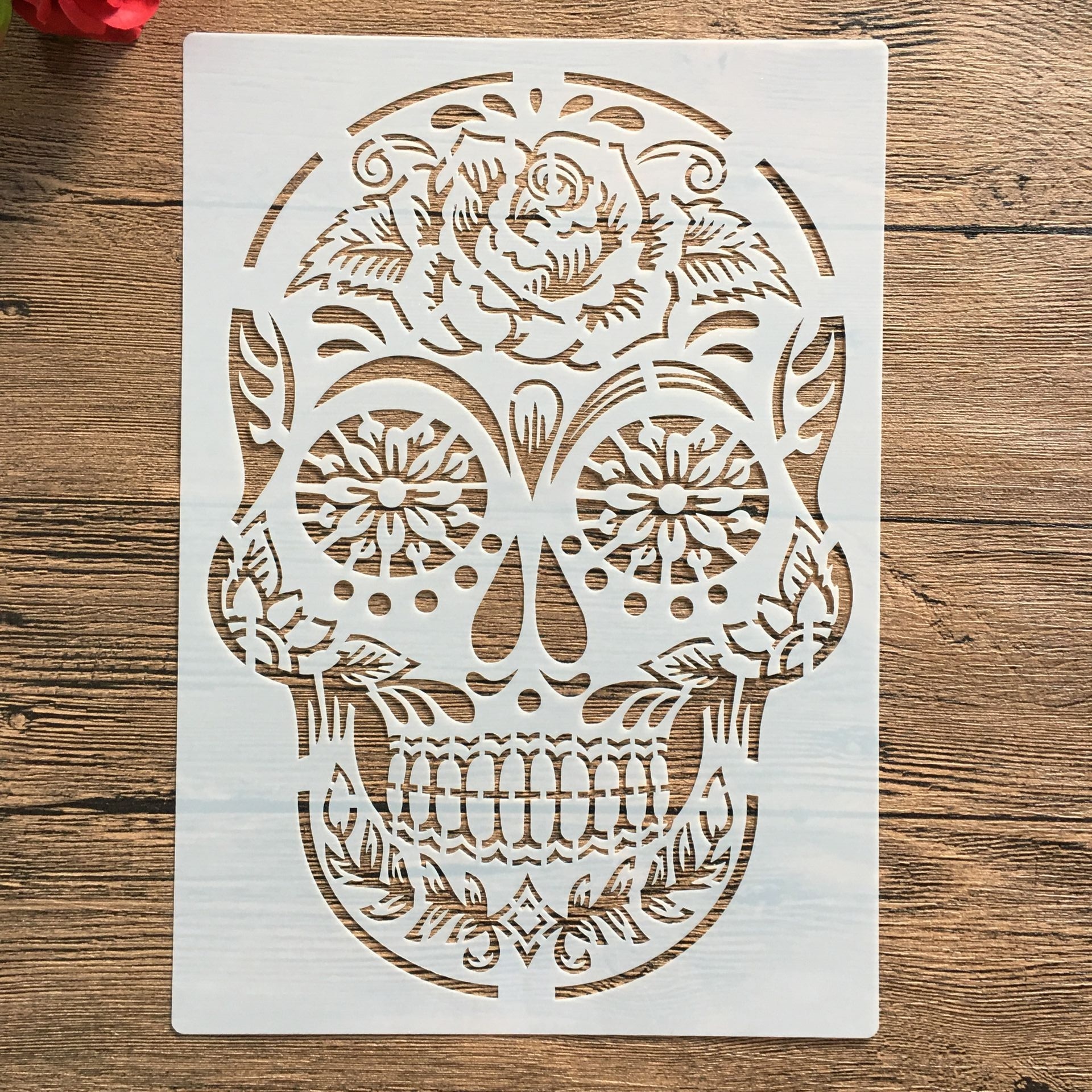 A4 29 * 21cm Skull DIY Stencils Wall Painting Scra... – Grandado