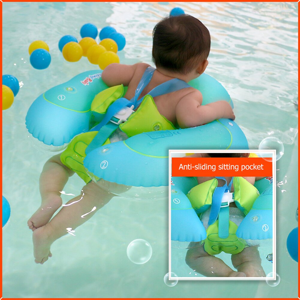 Kids Baby Swimming Ring Inflatable Floating Infant Ring Toddler Inflatable Ring Underarm Lifebuoys Pool Sitting Ring