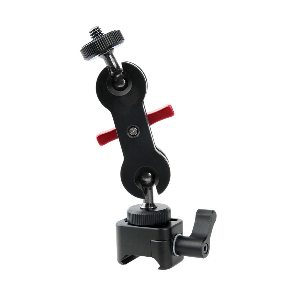 NICEYRIG DSLR Camera Stand Accessories DSLR Camera Rig Shoe Mount Adjustable EVF Support Mount for Monitor &amp; Viewfinder