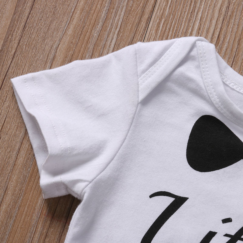 Newborn Baby Boys Clothing Set Little Man Romper Pants Hat Jumpsuit 3pcs Baby Casual Outfits Set Clotehs 0-18M