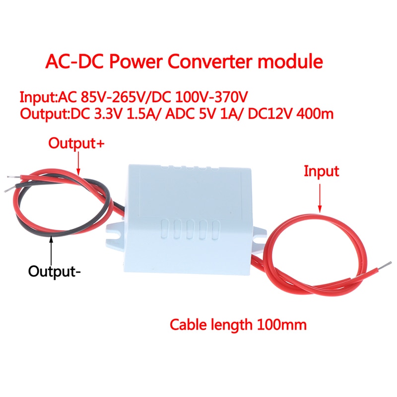 AC-DC converter 110v 220v 230v to 3.3v 5v 12v switching power supply module