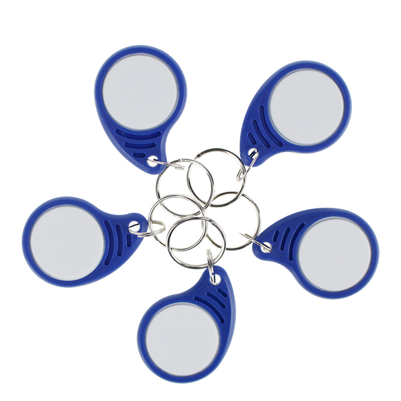 (pack of 10/20/50/100) RFID MF 1K Classic Keychains 13.56MHz ISO14443A Access Control Keycard System Smart Key fobs NFC token