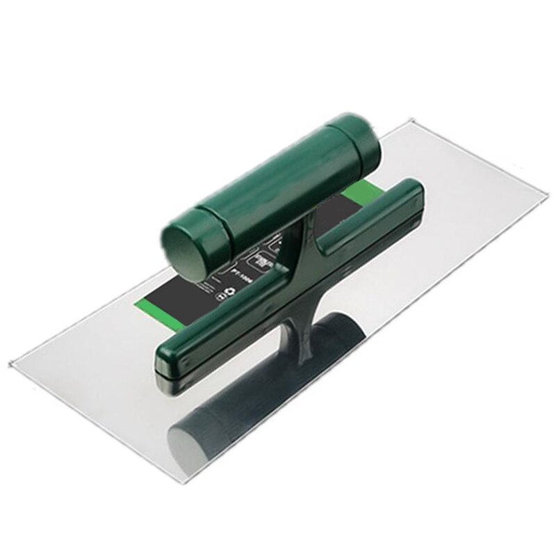 Stainless Steel Bricklaying Cement Scraper Construction Plastering Tool with Plastic Handle