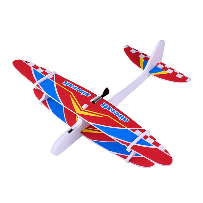 Electric Hand Throwing Glider Plane Outdoor Park Foam Electric Gliding Aircraft Flying Toys For Children Plane Model Outdoor Toy: Default Title