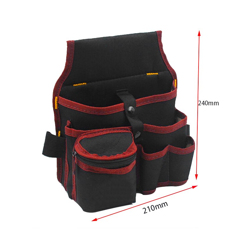 Multi-Functionele Elektricien Gereedschap Tas Taille Pouch Riem Opslag Houder Organizer Elektriciens Heuptas: B