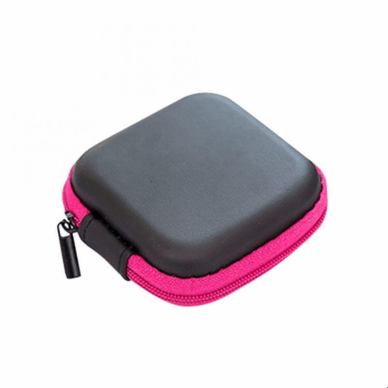 Portable casque sac de rangement chargeur câble de données casque étui de transport boîte écouteurs carte mémoire pochette boîte USB câble organisateur: 02