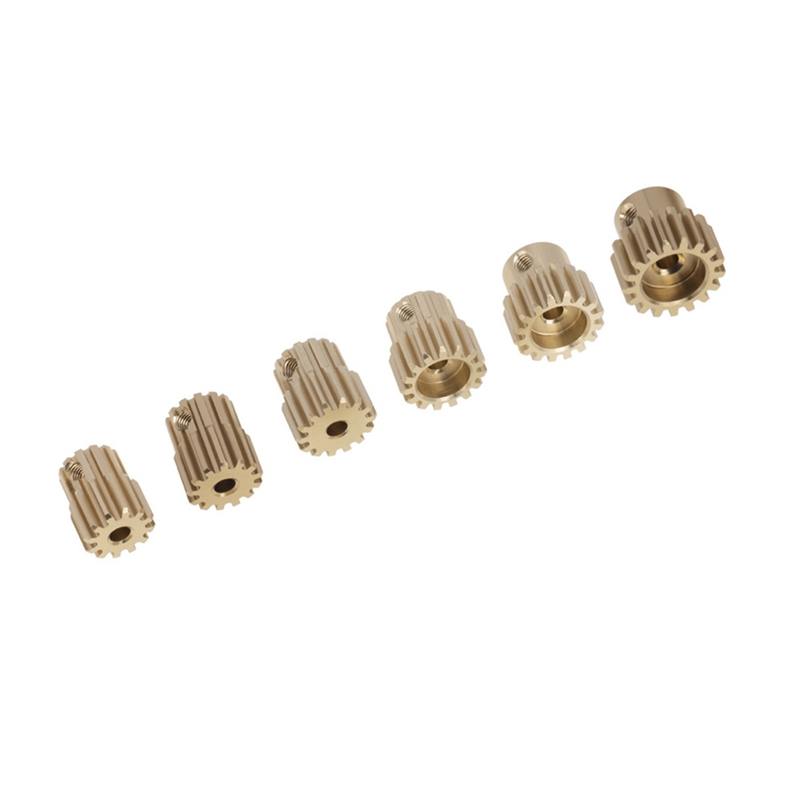 32P M0.8 3.175Mm Aluminium Metalen Pinion Motor Gear Voor 1/10 1/8 Rc Model Auto Motor
