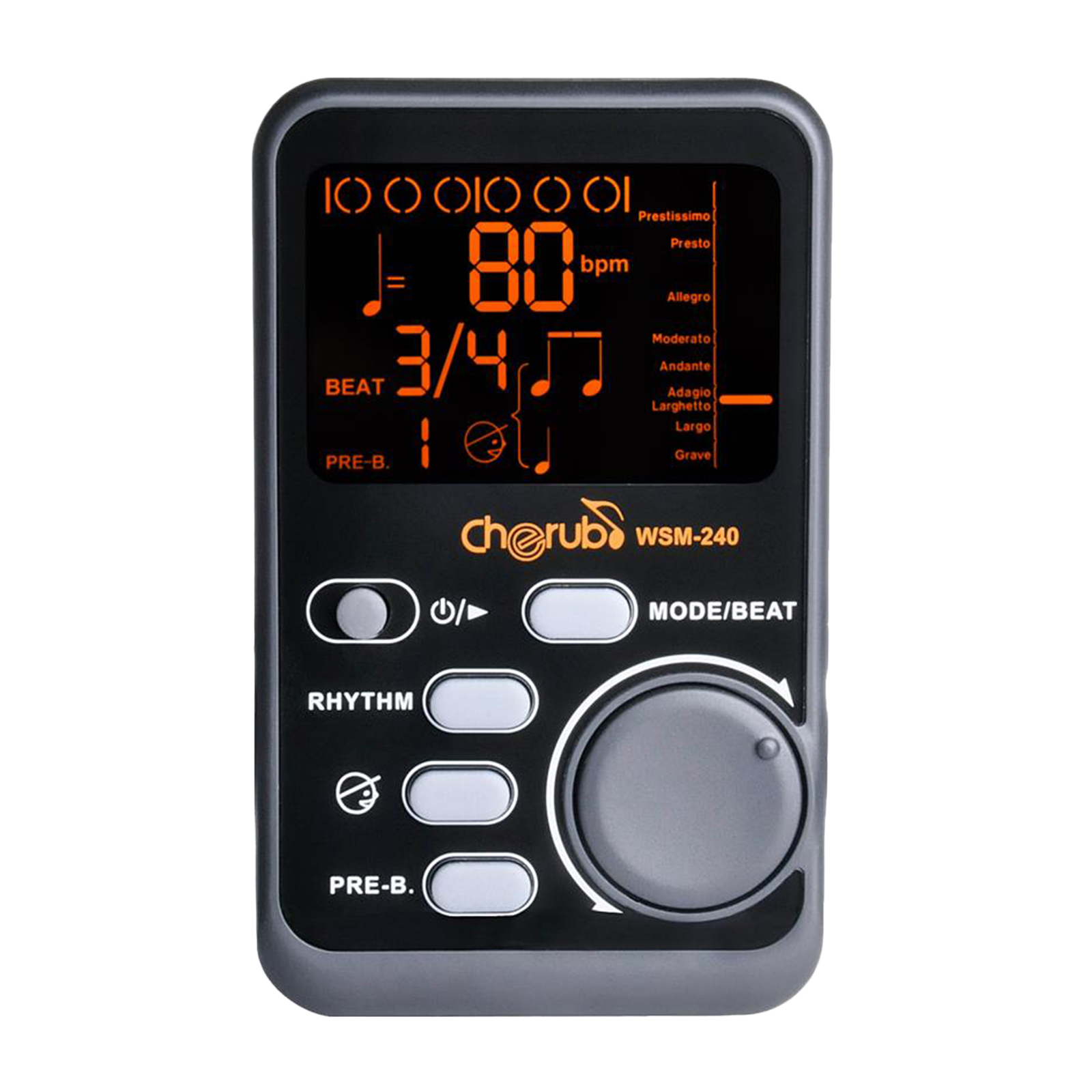LCD Digital Metronome Tuner Beat Tempo for Piano Violin Guitar Drum Bass
