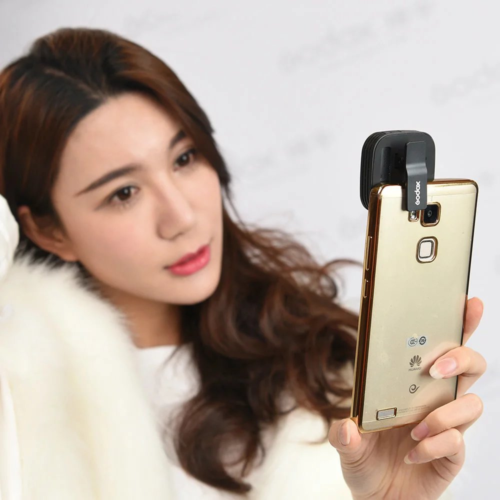 Godox Draagbare Flash LED M32 Mobilephone Verlichting voor Smartphone iPhone 7 plus Samsung xiaomi alle soorten mobiele telefoons