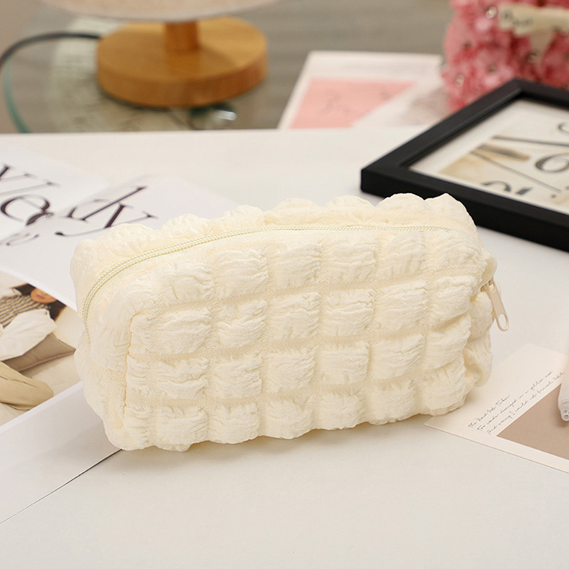 Kreatywny arbuz pluszowy piórnik Kawaii piórnik szkoła piórnik torba dostarcza szkolne ołówki etui biurowe 1 sztuk: Niebieski