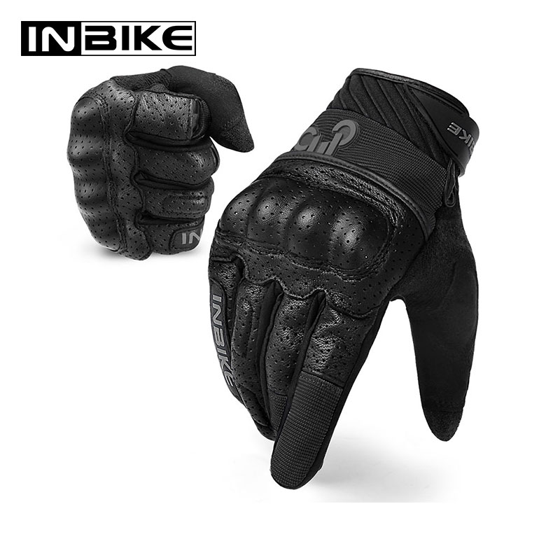 Inbike motorcykel handsker åndbare motorcykel handsker touch screen stødsikre moto guantes herre motocross handsker