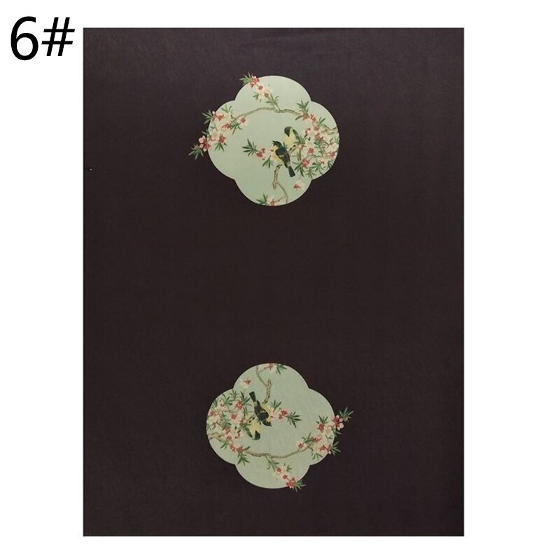 35*50cm Imitation Silk Chinese Style Pattern Fabric Cloth For Sewing Material DIY Bag Craft Material Fabric Textile Patchwork: 6