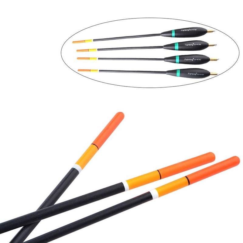 Flotador de pesca con cola dura, 8g-10g de pesca de flotador, herramienta para carpa de 24cm-26cm, equipo de pesca Vertical, 4 unids/lote