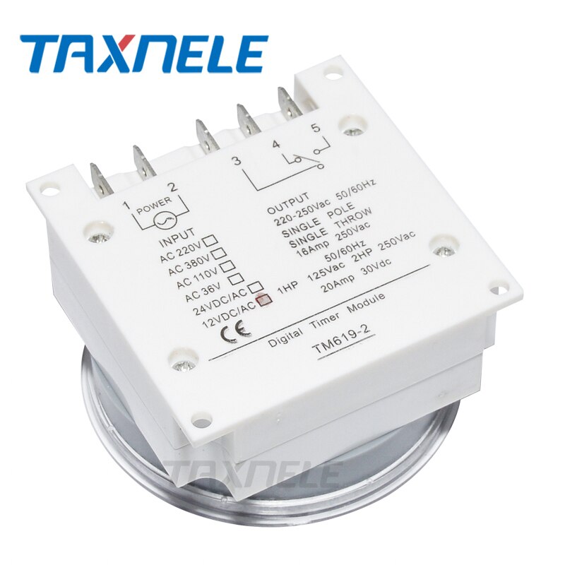 Digital Timer Switch TM619 AC220V 16A Weekly Programmable Time Switch Relay LCD Timer Hour Minute Count