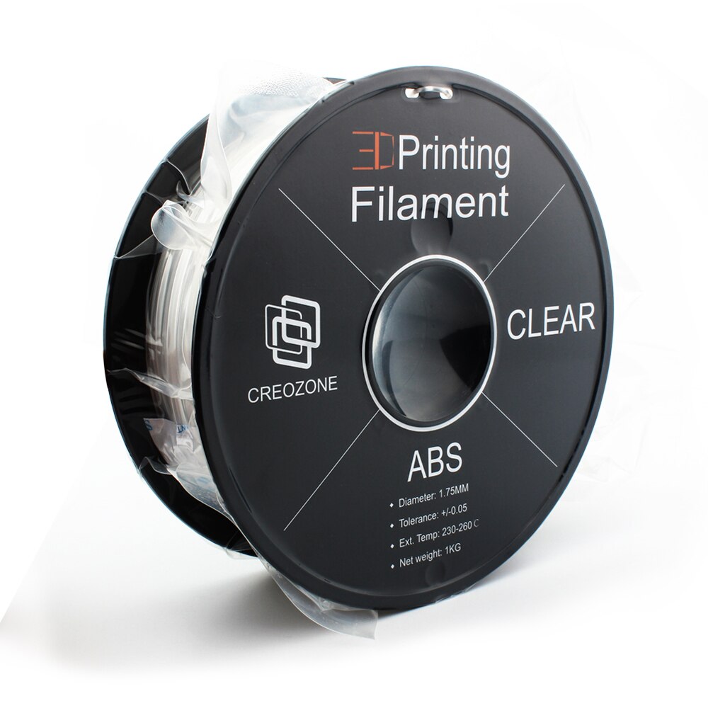 Creozone abs-kunststof voor 3d printers abs-filament 1.75 1kg 2.20 lbs 3d printerfilament 3d printmaterialen