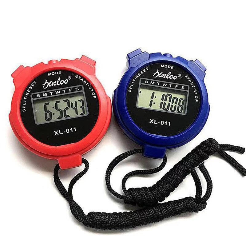 Multi-function Digital LCD Sports Stopwatch Electronic Stopwatch Chronograph Timer Counter Alarm Sports Watches Gym Accessories