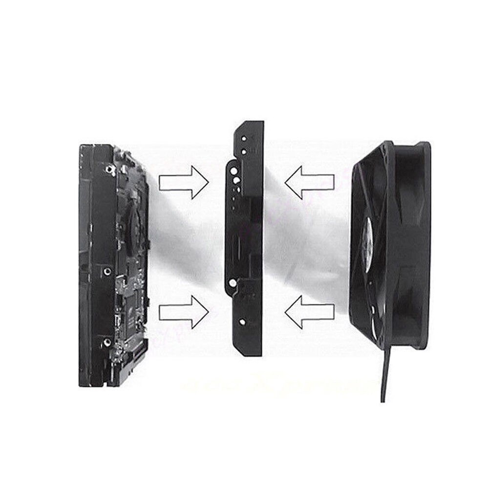 2.5inch to 3.5inch SSD Hard Drive Tray Caddy Case Adapter Cooling Fan Bracket