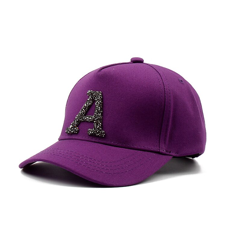 3-6 ans Bébé Garçon Casquette de Baseball Enfants Lettre Un Tennis Chapeau Eté Automne Beaux Garçons Filles décontracté Hip Hop Soleil Snapback casquettes: purple