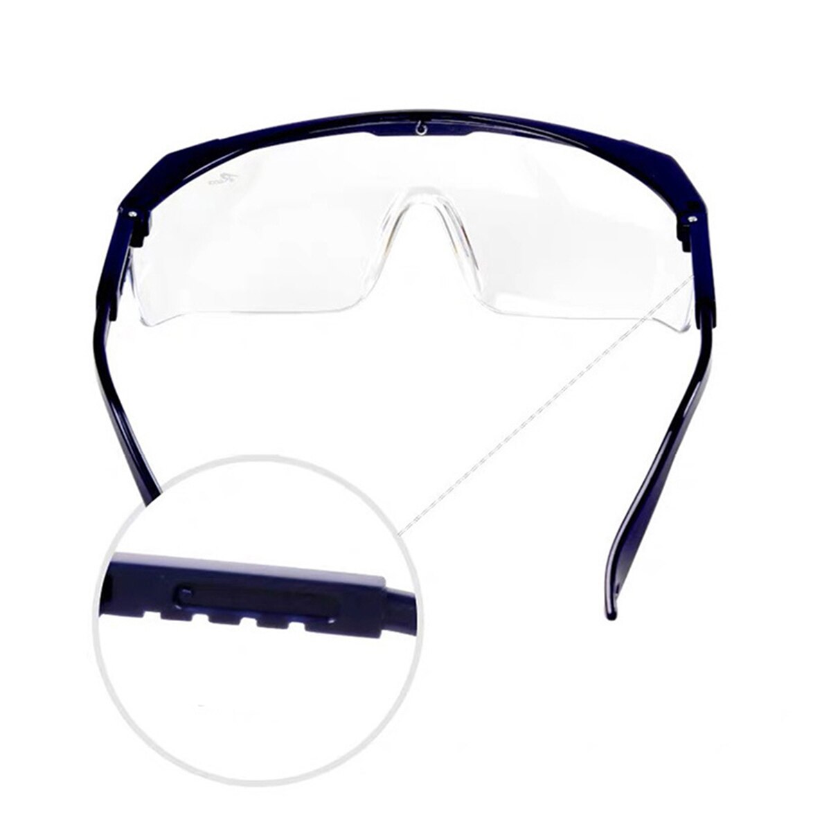 Gennemsigtige anti spyt stænk beskyttelsesbriller anti støv antisand beskyttelsesbriller
