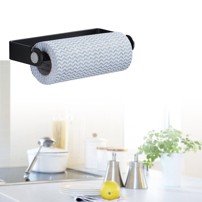 Uchwyt na rolkę papieru kuchennego uchwyt na ręczniki wc naścienny wieszak robić przechowywania Organizer łazienkowy