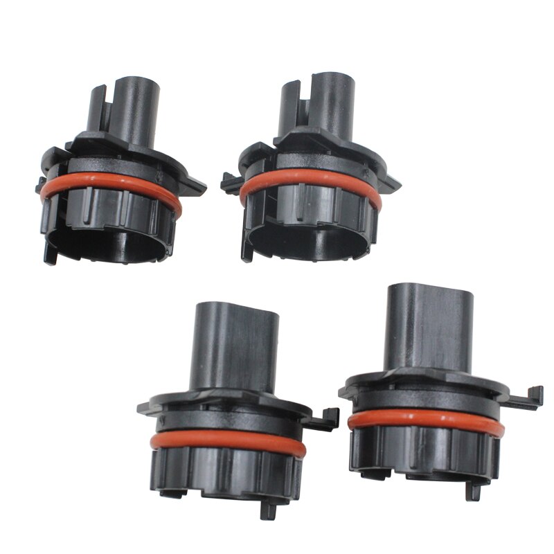 Fsylx 2 st  h7 hid xenon lampa adapter för bmw  e39 e520/530/e60/725li h7 hid xenon lamphållare eftermarknad  h7 hid lampor omvandlare