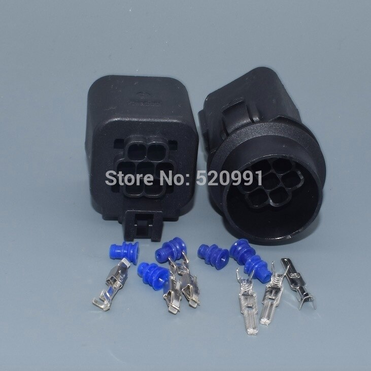 shhworldsea 1set 7 Pin 3.5mm male Female Wire Connector Auto Plug With Terminals