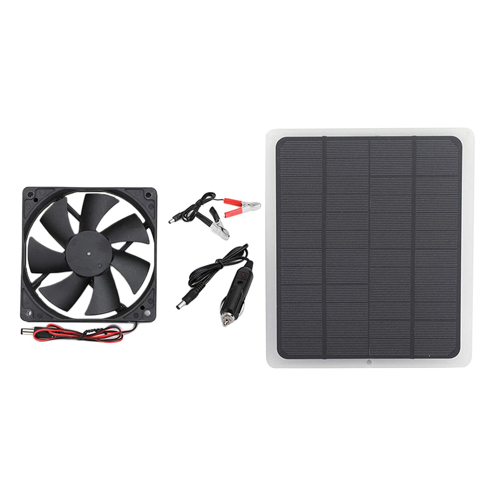 Mini ventilateur solaire pour serre, poulailler, économie d&#39;énergie