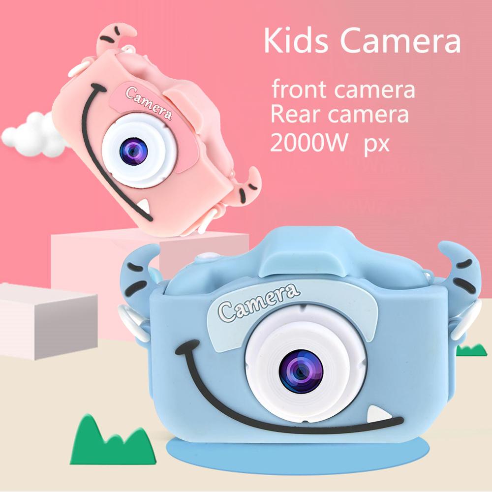 X5 2.0 tommer skærm børnekamera mini digital 20mp foto børnekamera med 600 mah polymer lithium batteri legetøj