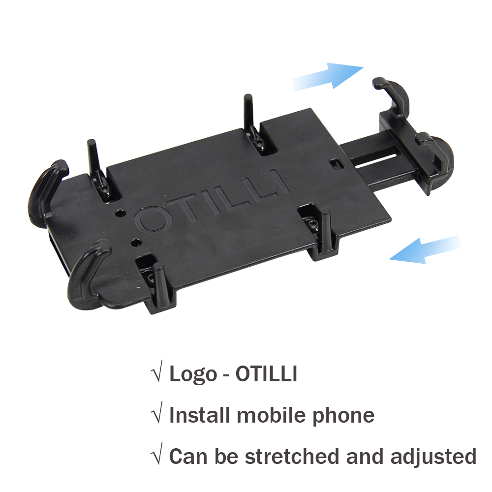Mobiele Telefoon Houder Voor Tijger Gen 3 Motorfiets Stand Bracket Mount Accessoires Voor Tiger TG3 Zwart: A