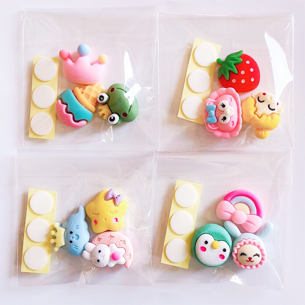 Cartoon Cute Children Girls Birthday Piggy Bank Fun Kindergarten Plastic Storage Box Piggy Bank: 3 pcs Random