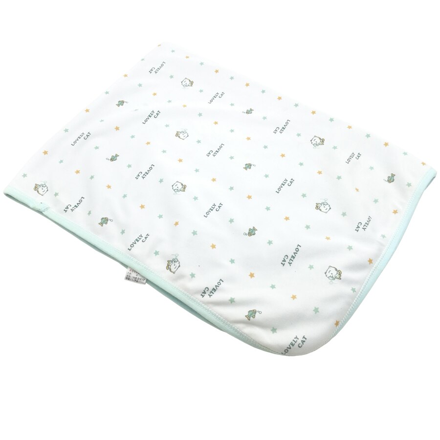 2 size changing pad Baby Nappies diaper changing mat baby cloth diapers baby Waterproof diapers fralda diapers reusable DS9: Blue Large Size