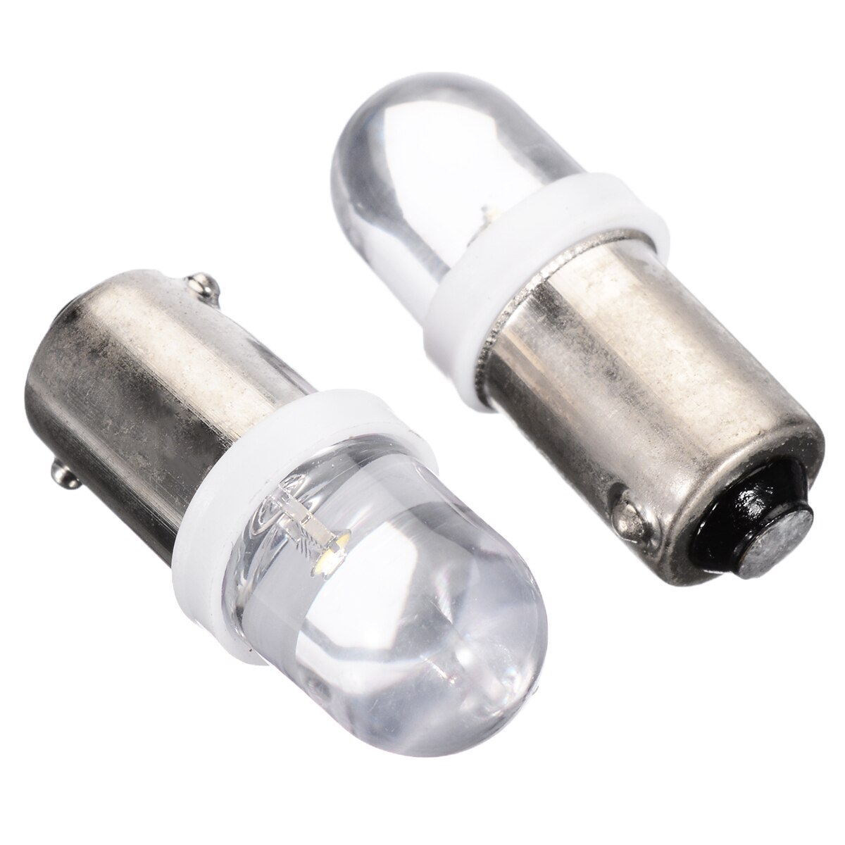 20 stk  t11 t4w ba9s h6w 1895 1 smd led 12v bil blinklys instrumentbræt pære 8000k super lyse hvide belysning lamper sæt