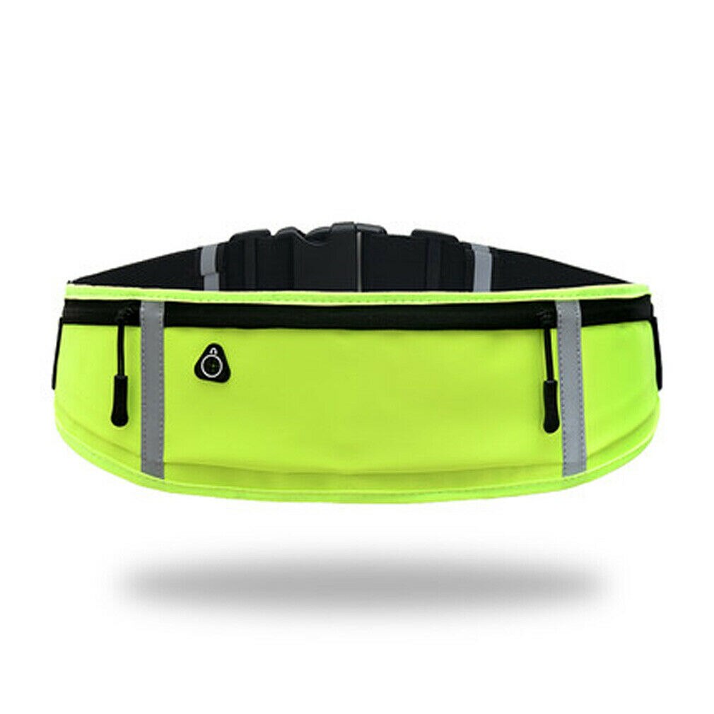 unisex Taille Tasche Frauen Sport Gürtel Taille Beutel Männer Sport Lauf fanny Pack Wasserdichte Frauen Laufen Taille Pack: Grün