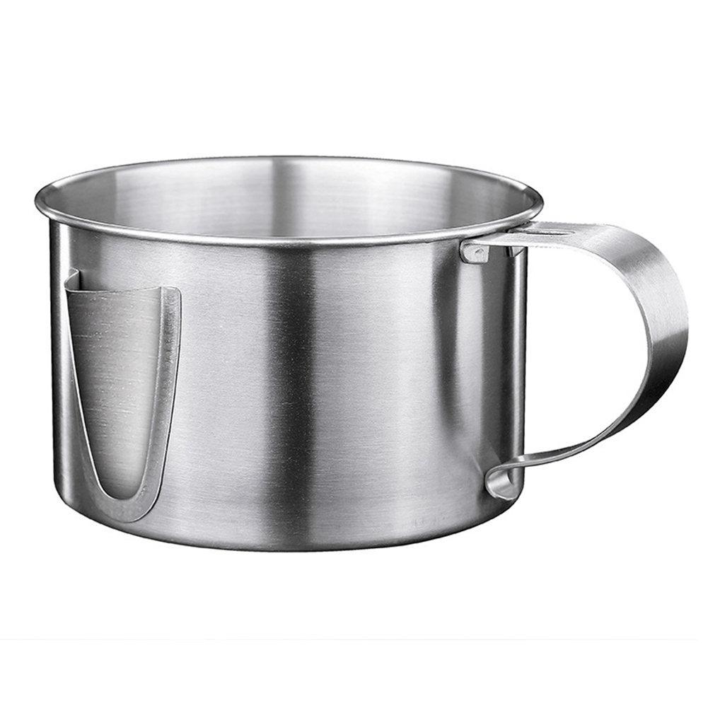 Separador de aceite de la sopa de acero inoxidable separador de grasa tazón colador cocina herramienta de cocina multifunción separador de grasas engrasador filtro