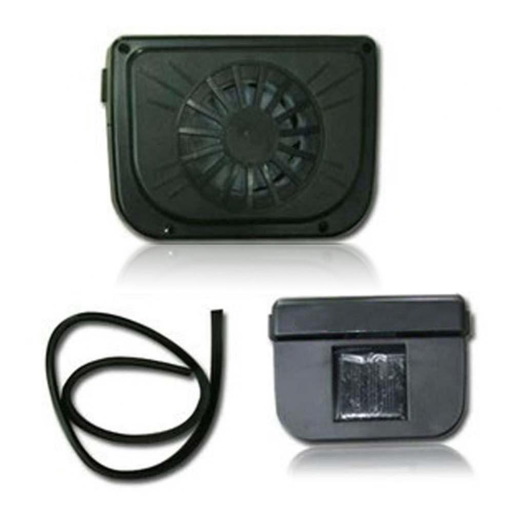 Solar Powered Car Window Air Vent Fan Energy Saving Auto Cooling Ventilator