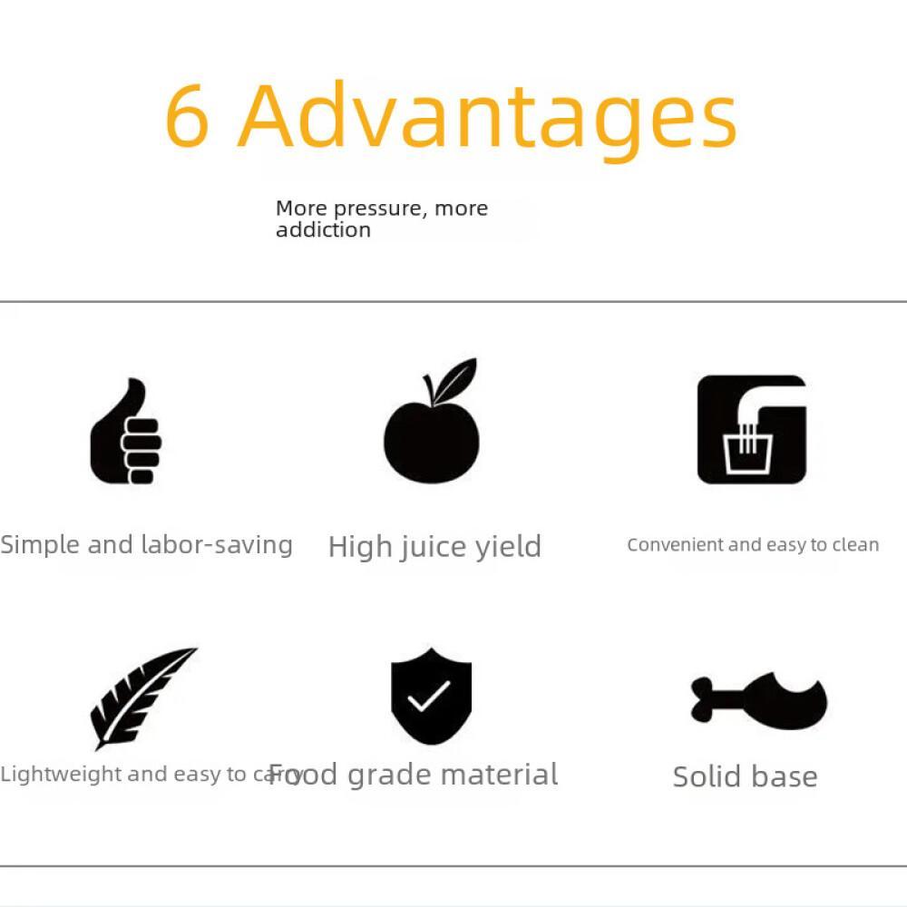 Handmatige sapcentrifuge van aluminium, sapmaker voor fruit, handig voor thuisgebruik, notenschilextractor