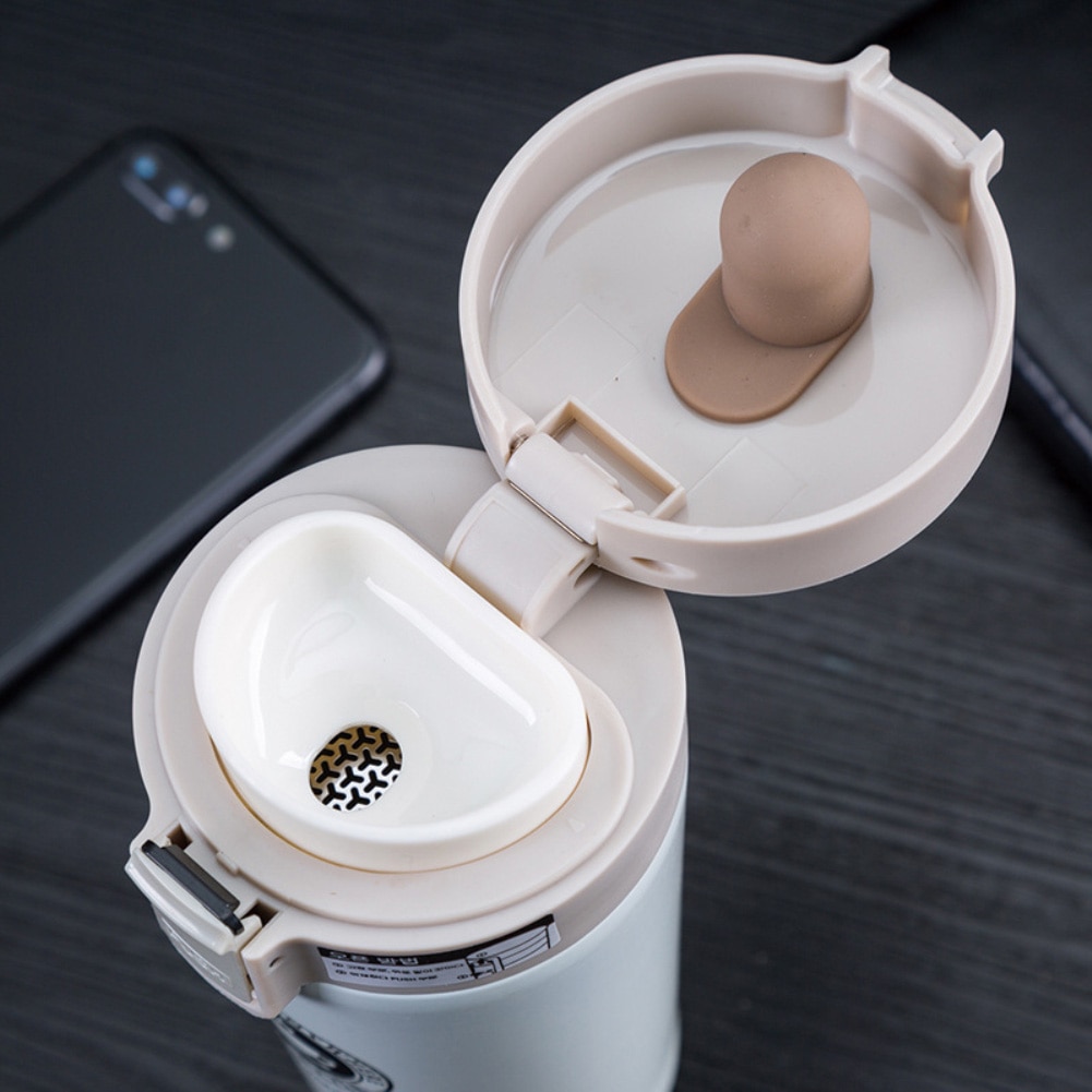 Premium rejse kaffekrus termokande kopper rustfrit stål tumbler kopper vakuum kolbe termo vandflaske til bryllup fødselsdag