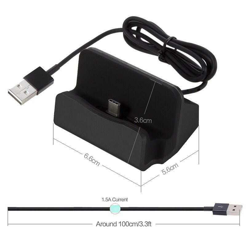 Typ C Micro USB Ständer Halter Ladestation Dock-Station Cradle Ladegerät Für Huawei Y5 Y6 Pro Y7 Y9 iPhone X Xs 11 Pro