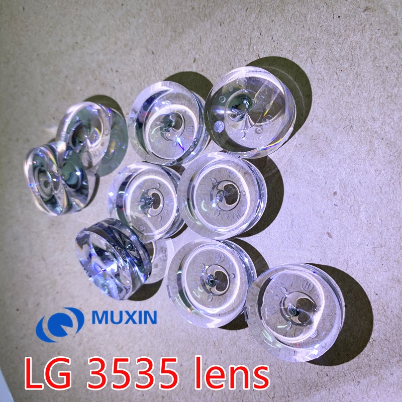 50 Stks/partij Smd Led Optische Lens 2835/3535 Diffuse Reflectie Len Voor Lg Innotek Tv Backlight Artikel Lamp En Licht Doos