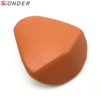 Asiento de pasajero para motocicleta KTM DUKE, cojín para asiento delantero y trasero de cuero, 390, 200, , , ,: Rear-Orange