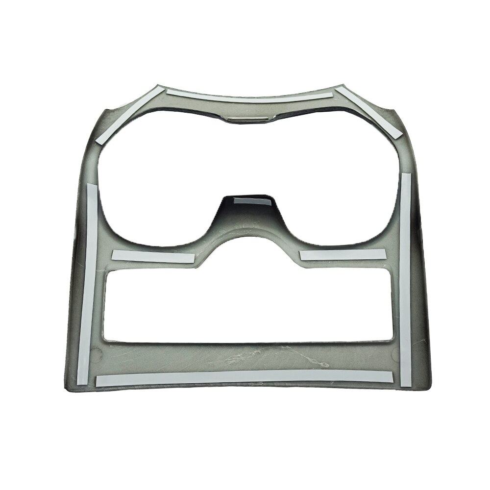 Carbon Fiber Pattern Water Cup Holder Trim For Ford Mustang (2015+) - ABS Plastic, 1-Year Warranty