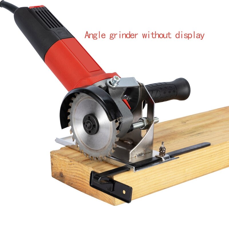 45° / 90° / 180° Adjustable Cutting Depth Positioning Bracket Slotting Base Stand for Universal 100MM Angle Grinder