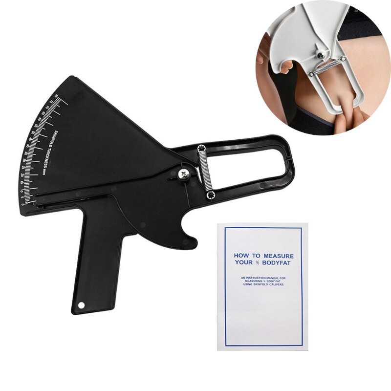 Skinfold Body Fat Caliper Handheld BMI Measurement Tool Skinfold Caliper Device
