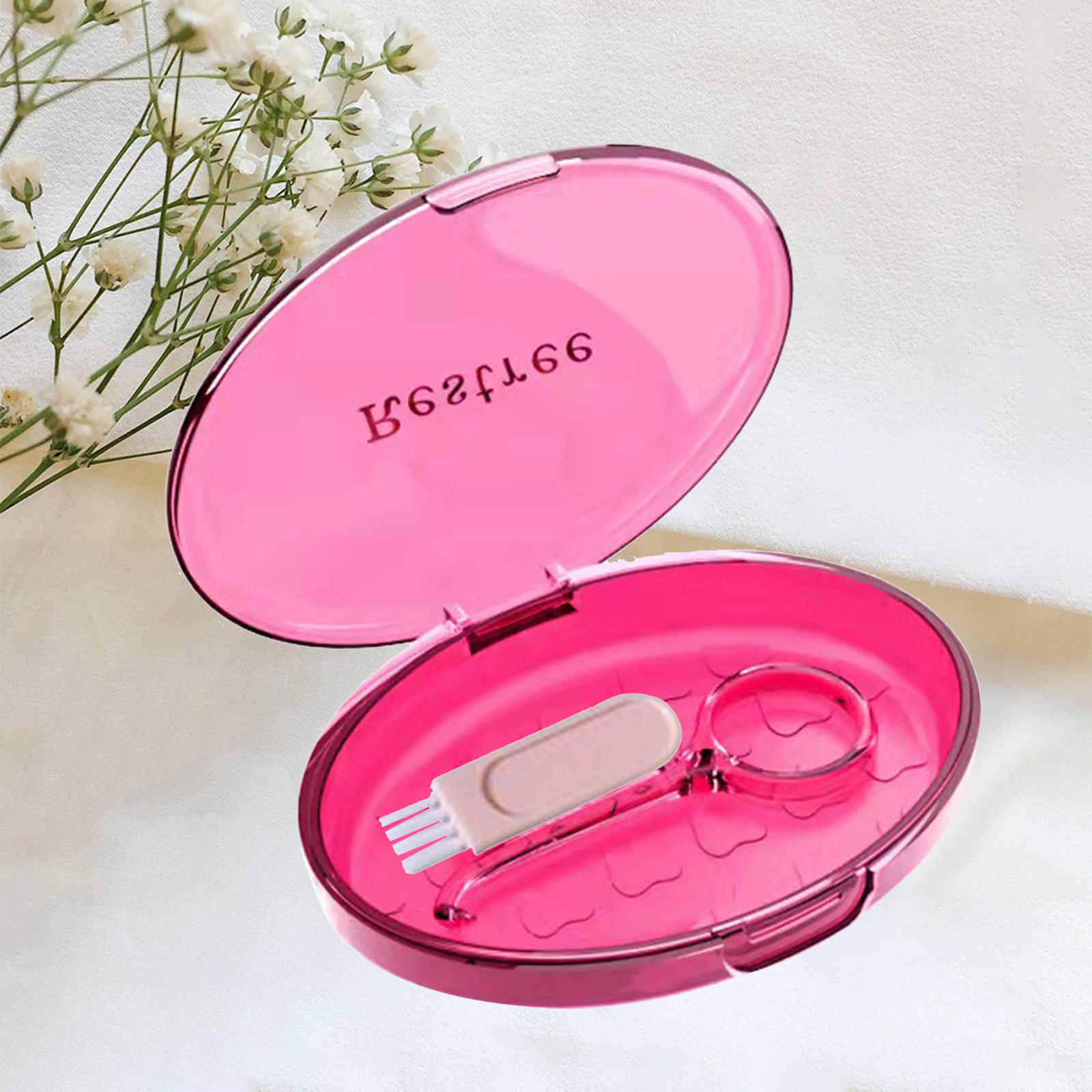 Box Draagbare Grote Te Dragen Ventilatie Met Deksel Aligner Gereedschap Voor Reizen Mond Guard Vrouwen Jongen Tiener